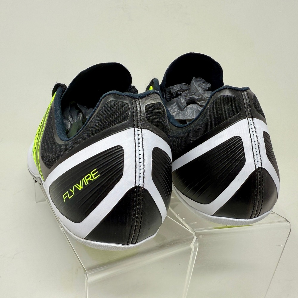 Nike Zoom Celar 5 Track Sprint Racing Spikes Shoes White Black Volt Us Men's 11 View 6